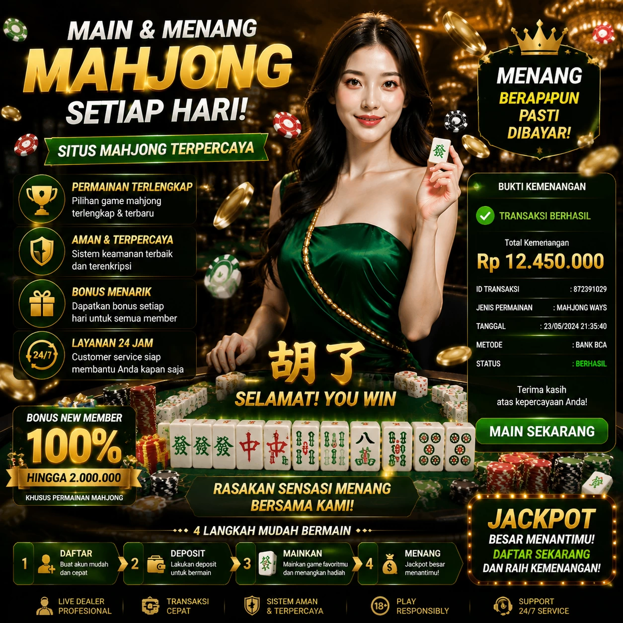 Beragam Permainan yang Tersedia di ajototo