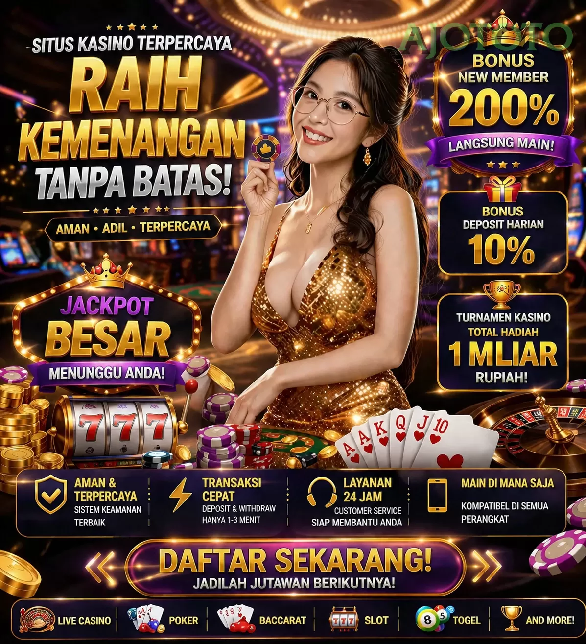 Keberagaman Permainan di ajototo untuk Para Gamer